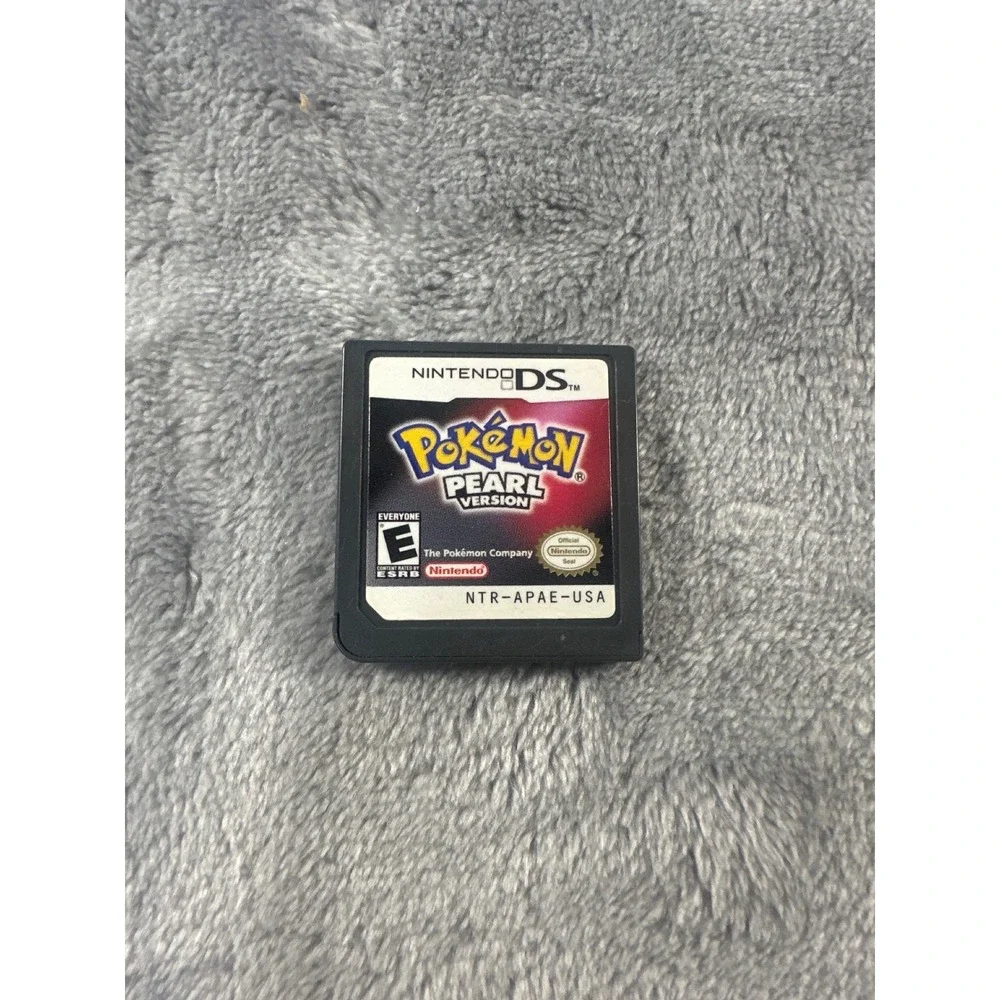 Pokemon Pearl Version Nintendo DS NTR-APAE-USA Authentic Game Cartridge Sinnoh